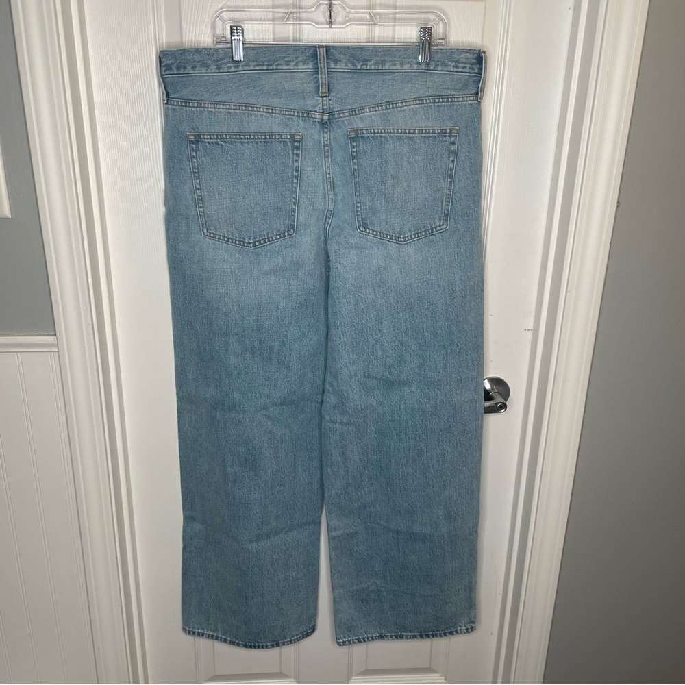 J. Crew '84 Low-Rise Wide-Leg Jean Preppy Academia CN821 in Synniva Wash 31 - Picture 4 of 16
